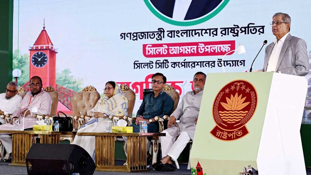 গণতন্ত্র রক্ষা করাই এখন দেশের সবচেয়ে বড় দায়িত্ব: রাষ্ট্রপতি