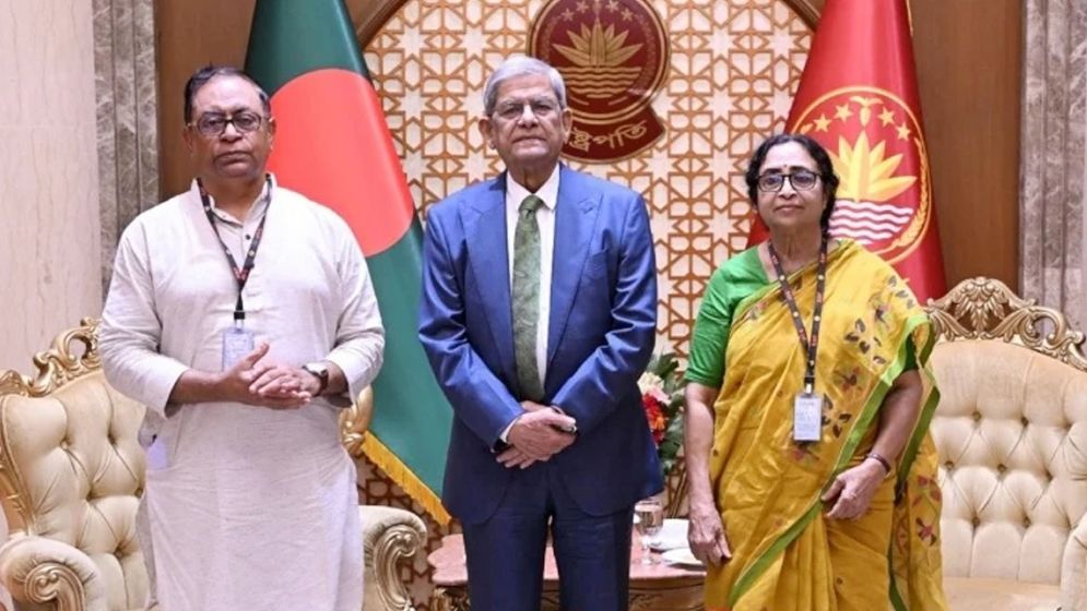 রাষ্ট্রপতির সাথে সাইফুল হকের সৌজন্য সাক্ষাৎ