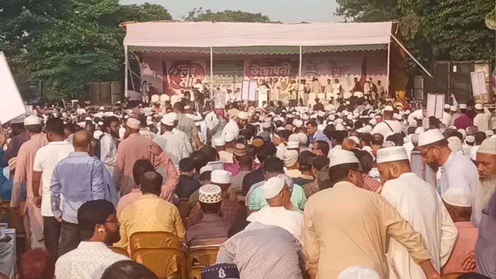 রংপুর অভিমুখে ১১ দলের লংমার্চ শুরু