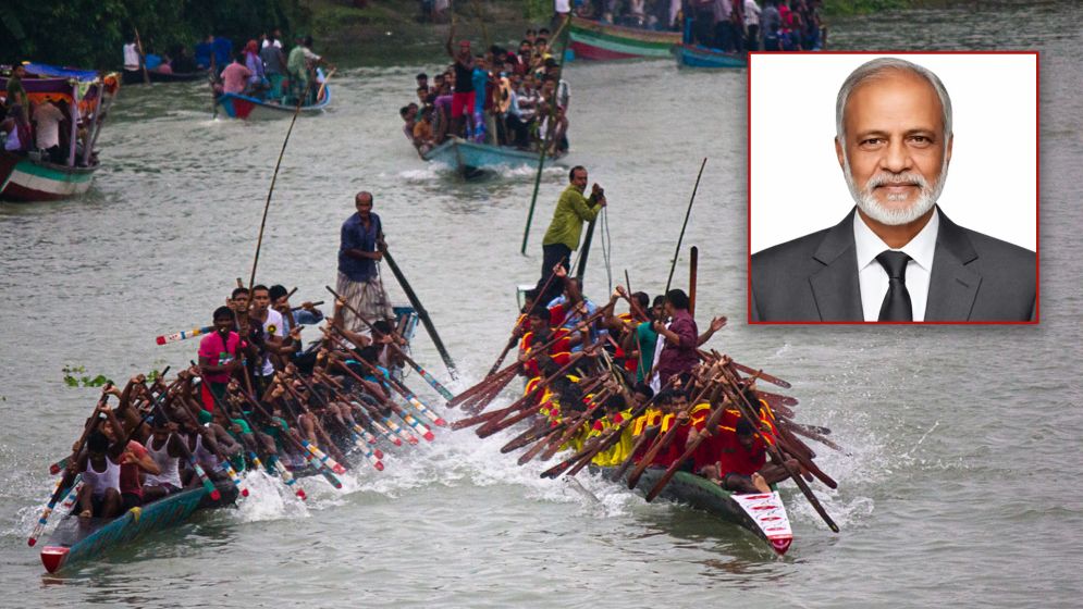 'নৌকা বাইচ মানুষের মধ্যে ঐক্য-সম্প্রীতির বন্ধনকে পুনরুজ্জীবিত করবে'