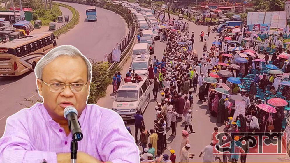 লংমার্চের ১১ দলীয় জোটের কিছু গাড়ি টোল দেয়নি: রিজভী