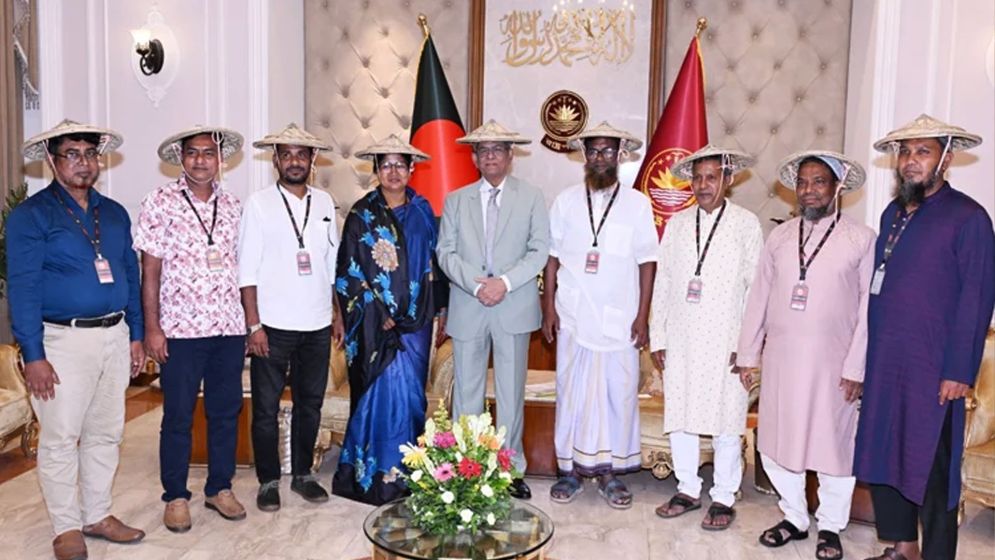 কৃষকদের কেন্দ্রীয় সংগঠন গঠনের আহ্বান রাষ্ট্রপতির