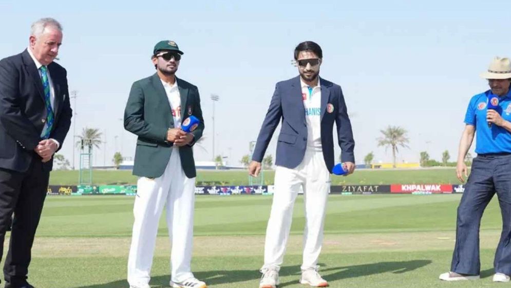 আফগানিস্তানের বিপক্ষে টস জিতে ব্যাটিংয়ে বাংলাদেশ