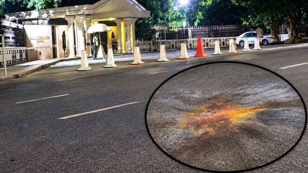 প্রধানমন্ত্রীর কার্যালয়ের সামনে ককটেল বিস্ফোরণ, তদন্তে পুলিশ