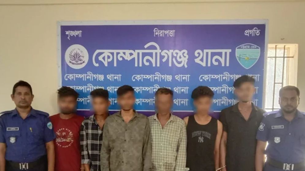 নোয়াখালীতে কিশোর গ্যাংবিরোধী অভিযানে আটক ১০৪