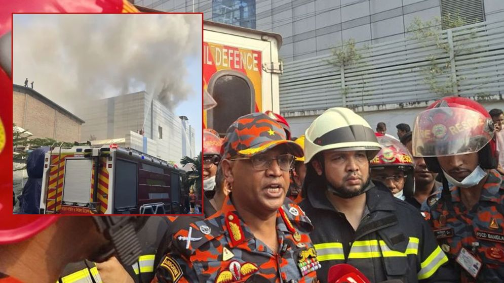 ২১ ইউনিটের সাড়ে চার ঘণ্টার চেষ্টায় ড্রাগ ইন্টারন্যাশনালের আগুন নিয়ন্ত্রণে