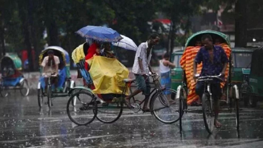 দেশের তিন বিভাগে বৃষ্টির পূর্বাভাস
