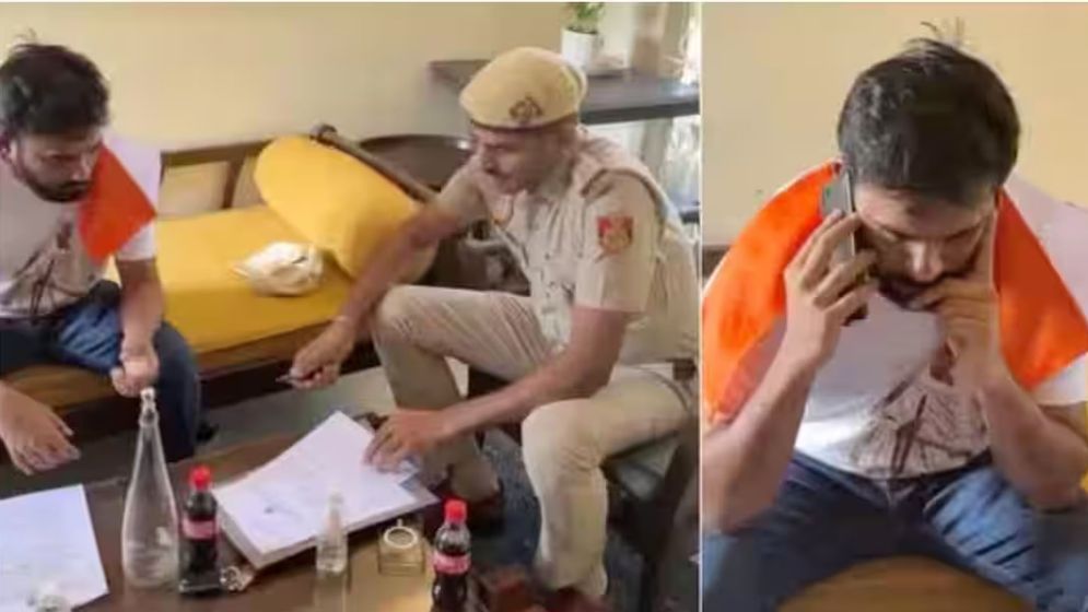 দিল্লিতে পতাকা মিছিলের আগে সিজেপি প্রতিষ্ঠাতা অভিজিৎ দীপকে আটক