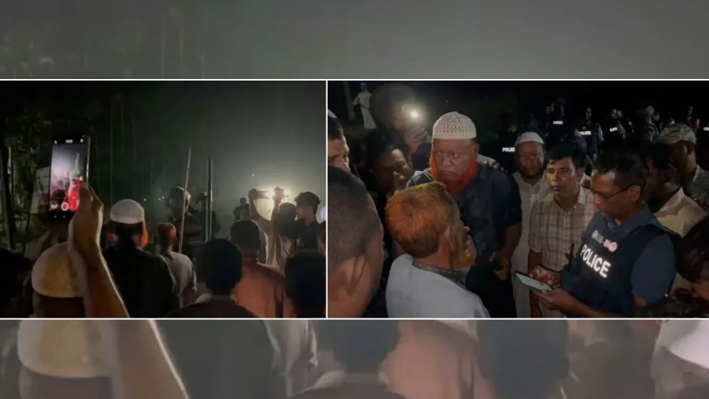 ব্রাহ্মণবাড়িয়ায় টর্চ জ্বালিয়ে দুই পক্ষের সংঘর্ষ, আহত ১৫