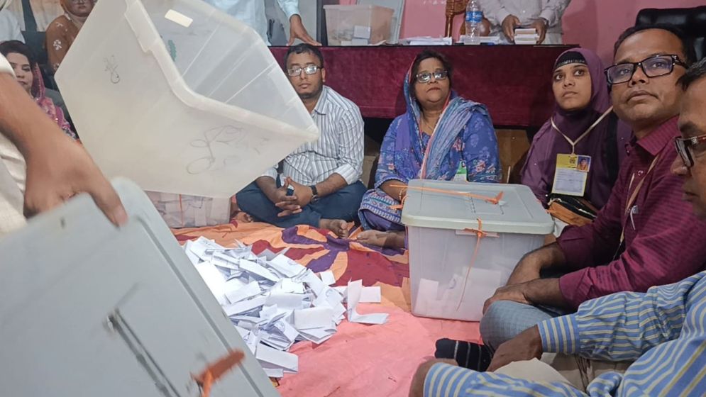 ঠাকুরগাঁও-১ আসনে ভোট শেষ, চলছে গণনা