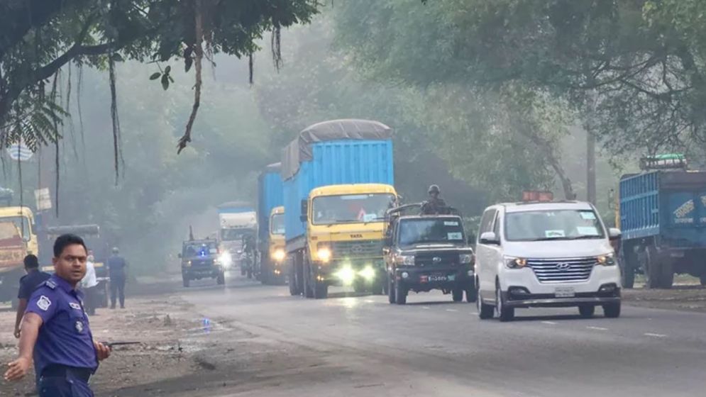 কঠোর নিরাপত্তায় রূপপুরে পৌঁছেছে আরো এক চালান ইউরেনিয়াম
